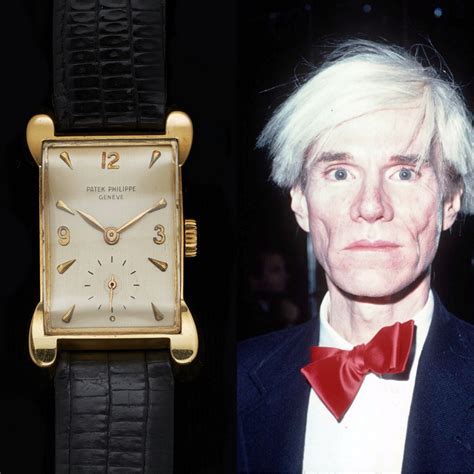 andy warhol watch artist.